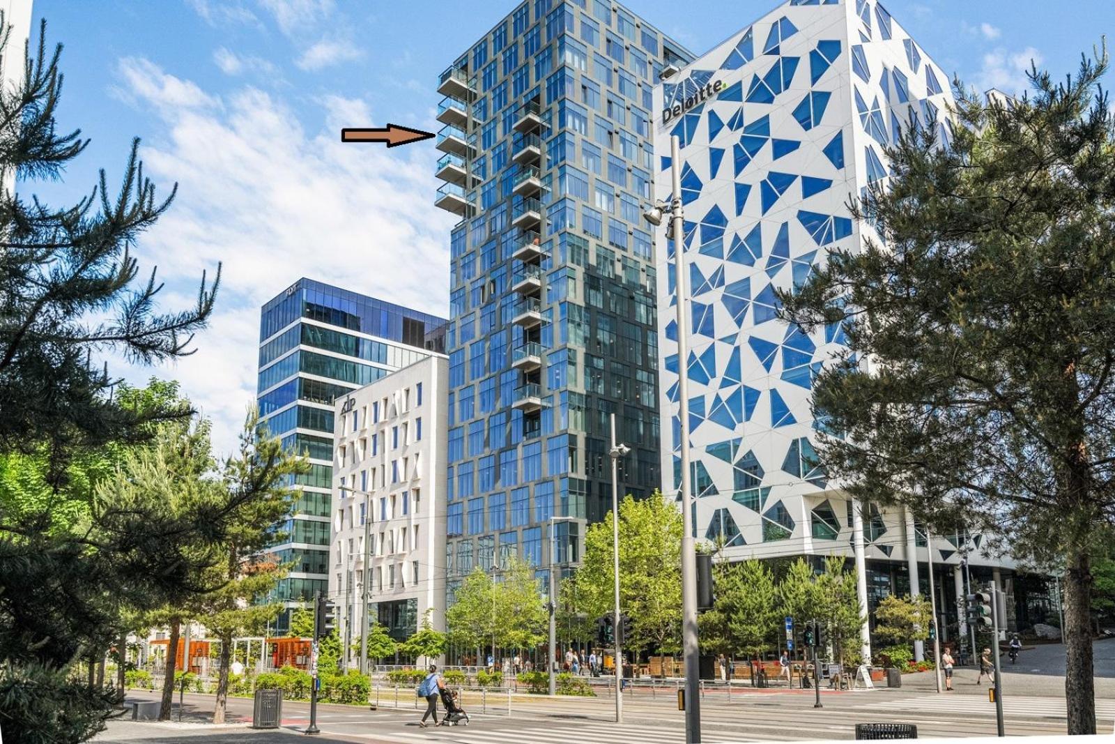 Modern 2Bed Room Sea View Apartment @ Oslo Barcode Extérieur photo